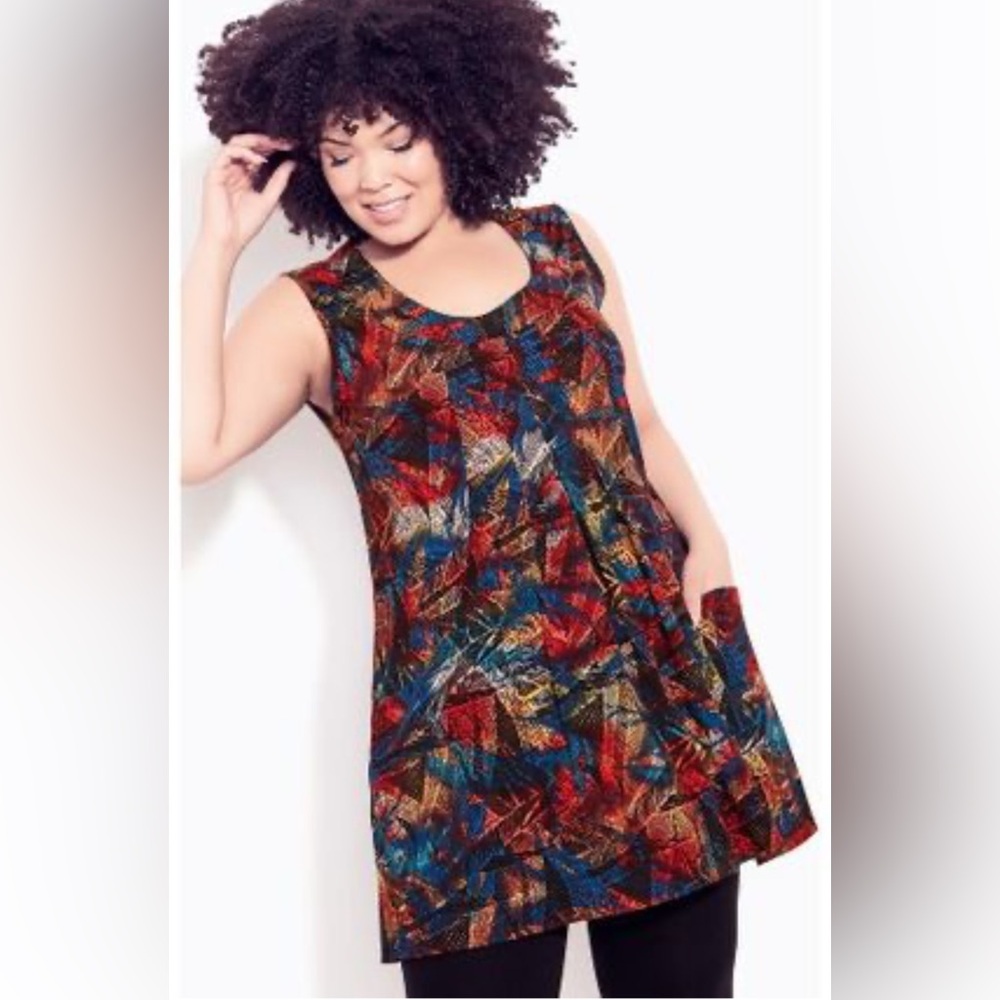 Zim & Zoe (Avenue) Sleeveless Malerie Tunic